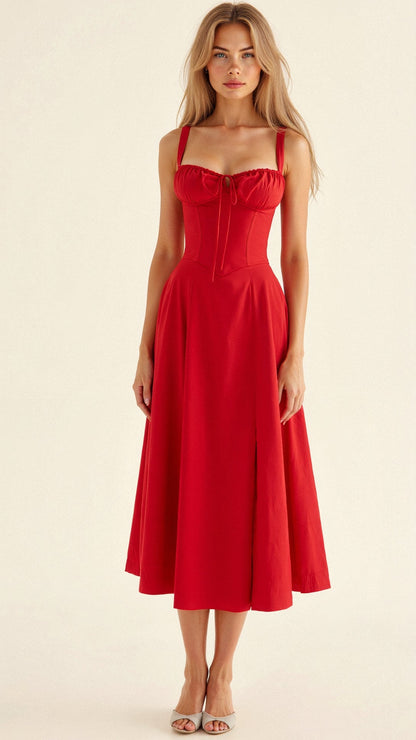 Ilona - Robe taille haute