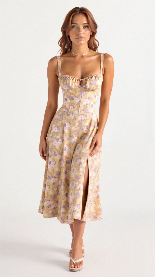Ilona - Robe taille haute