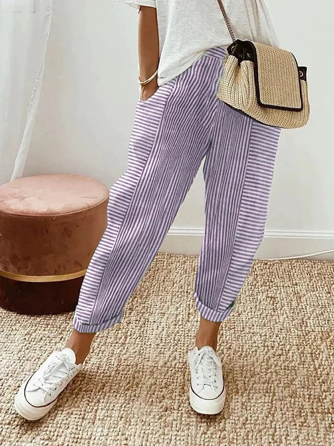 Laci / Pantalon Rayé