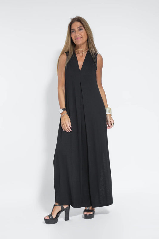 VIVIENNE - ROBE FLATTEUSE POUR LA SILHOUETTE AVEC GILET