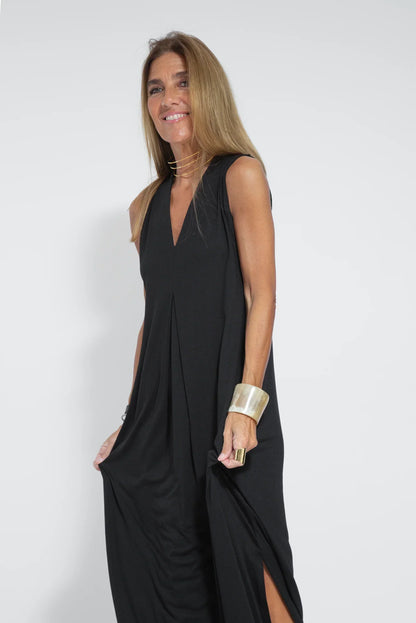 VIVIENNE - ROBE FLATTEUSE POUR LA SILHOUETTE AVEC GILET