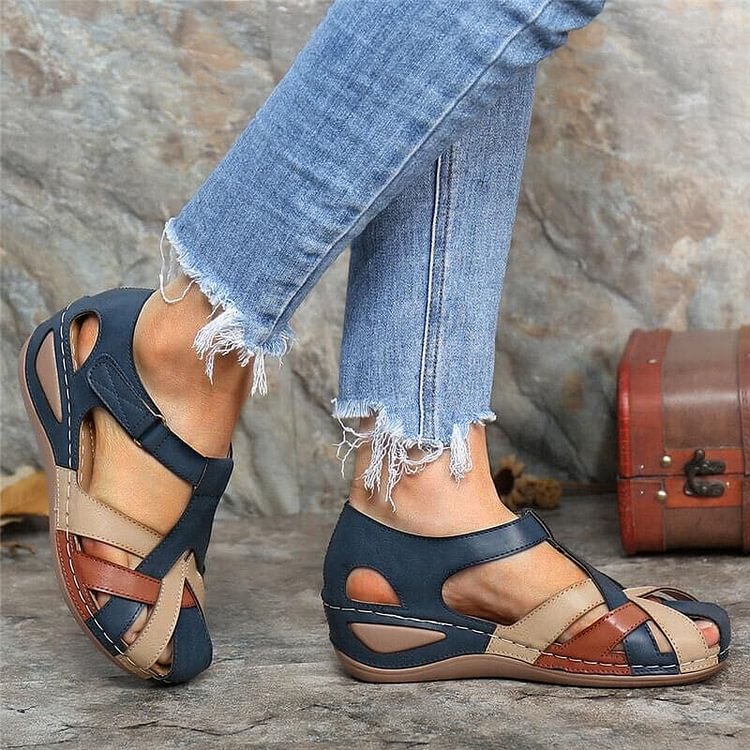 CI - SANDALES COMPENSÉES CHIC ET DÉTENTE