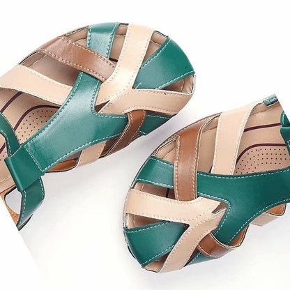 CI - SANDALES COMPENSÉES CHIC ET DÉTENTE