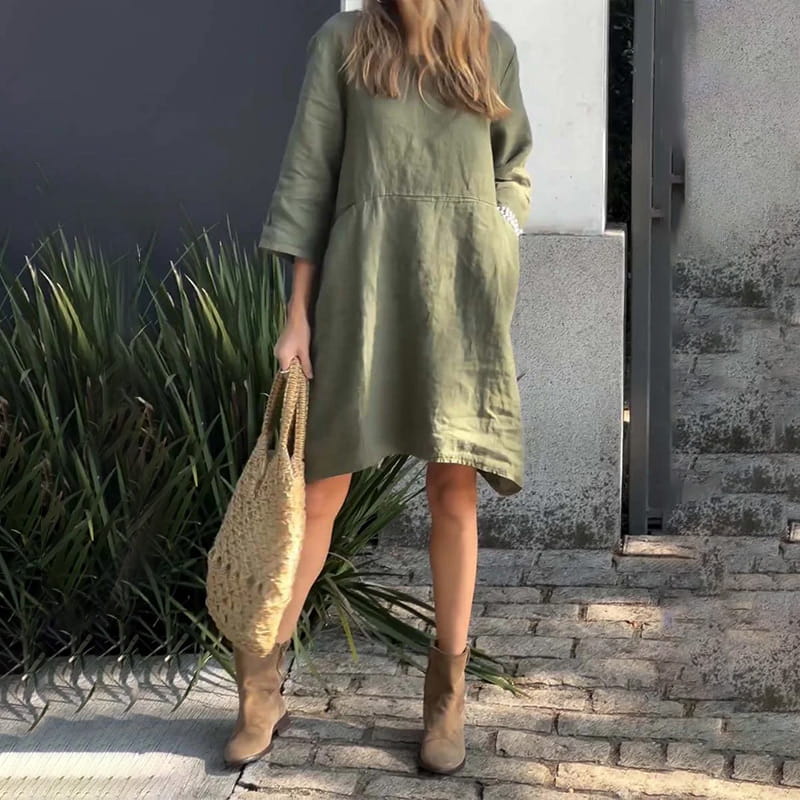 JULIETTE - ROBE LÉGÈRE COTON ET LIN