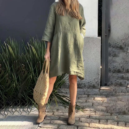 JULIETTE - ROBE LÉGÈRE COTON ET LIN