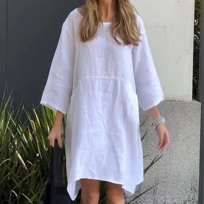 JULIETTE - ROBE LÉGÈRE COTON ET LIN