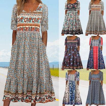 Julie™ — Robe bohème élégante et confortable