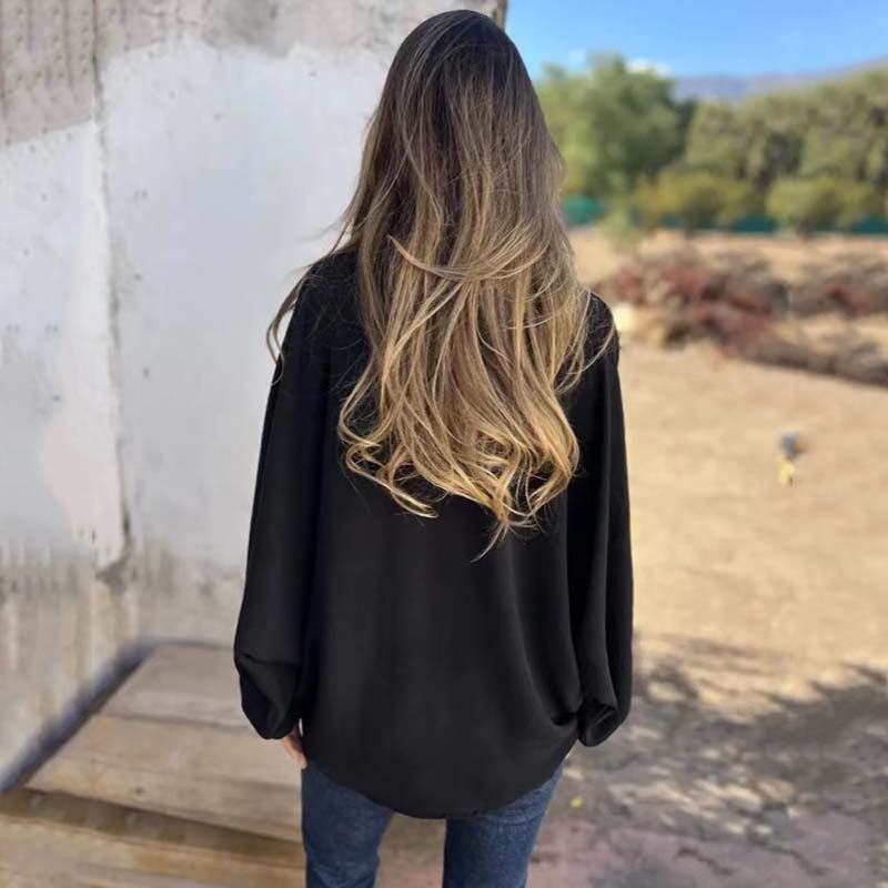 Elysa™ - Chemisier élégant à boutons