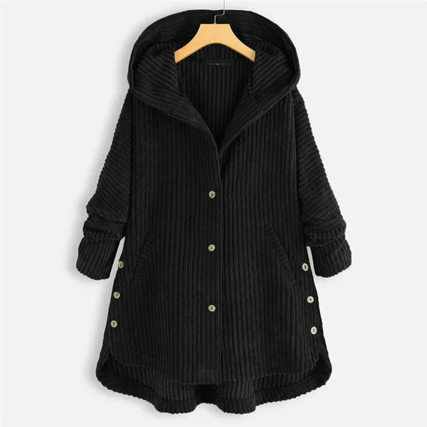 Daria™ | Manteau côtelé à capuche