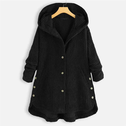 Daria™ | Manteau côtelé à capuche