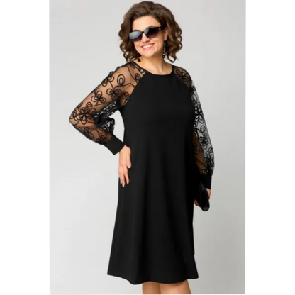 Elayna / Robe Élégante En Dentelle