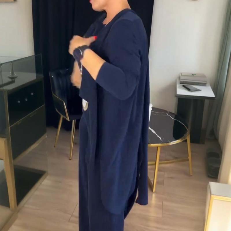 NATALIE - ENSEMBLE CLASSIQUE TROIS PIÈCES AVEC CARDIGAN