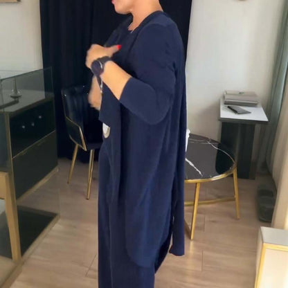 NATALIE - ENSEMBLE CLASSIQUE TROIS PIÈCES AVEC CARDIGAN