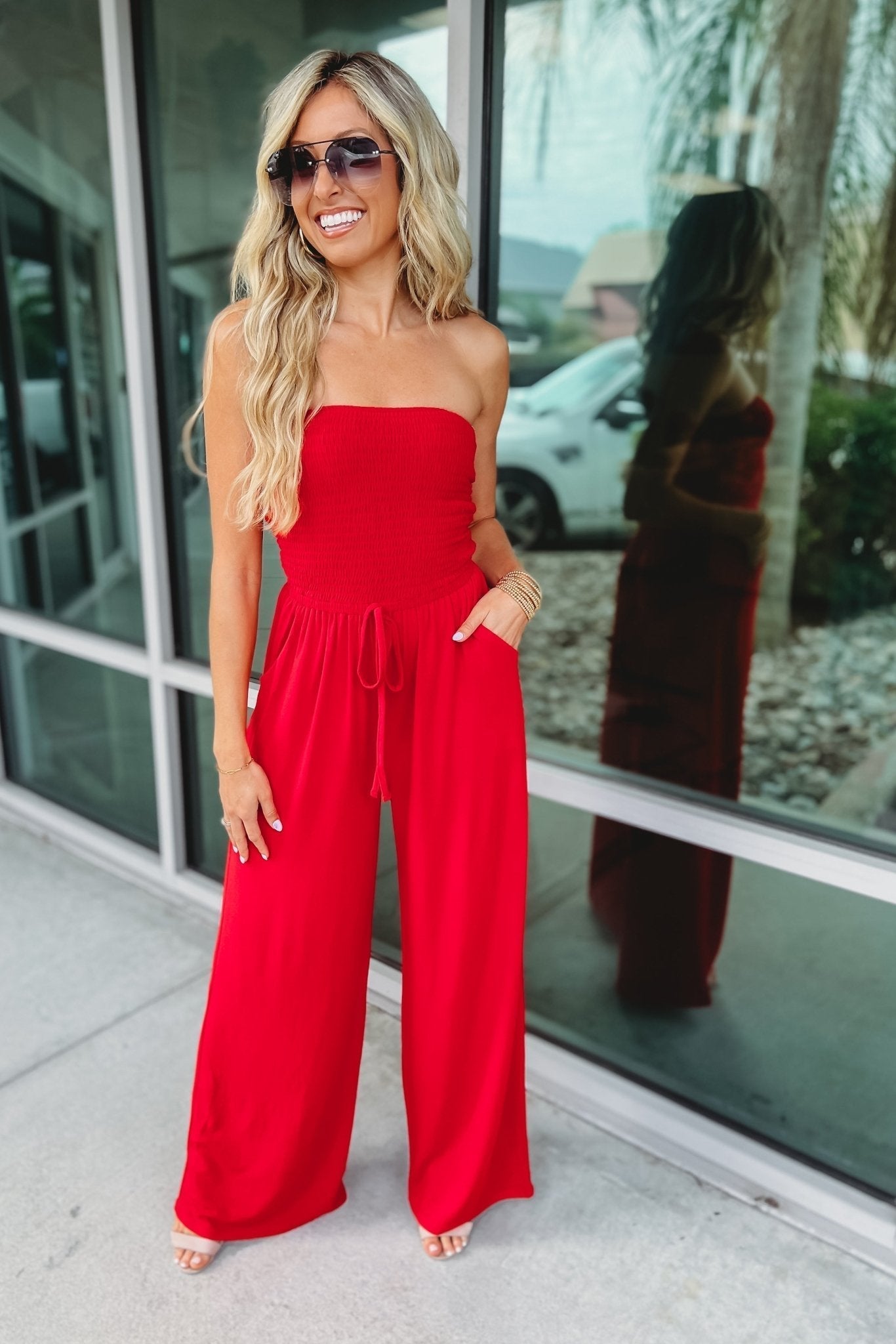 NIKKI – COMBINAISON ÉPAULE DÉNUDÉE CHIC