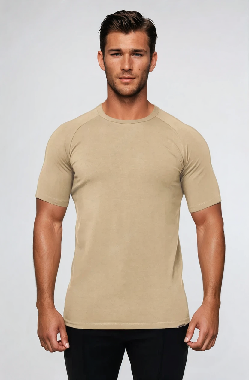 LE T-SHIRT BASIQUE MUSCLE